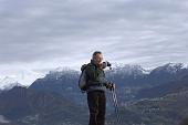 Da Cler di Sedrina salita ai Prati Parini e in Canto Alto con freddo e prima neve sulle Orobie il 7 novembre 2009 - FOTOGALLERY